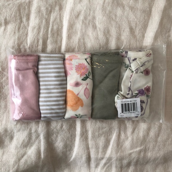 Burt’s Bees organic cotton underwear - 5 pack - Picture 1 of 4